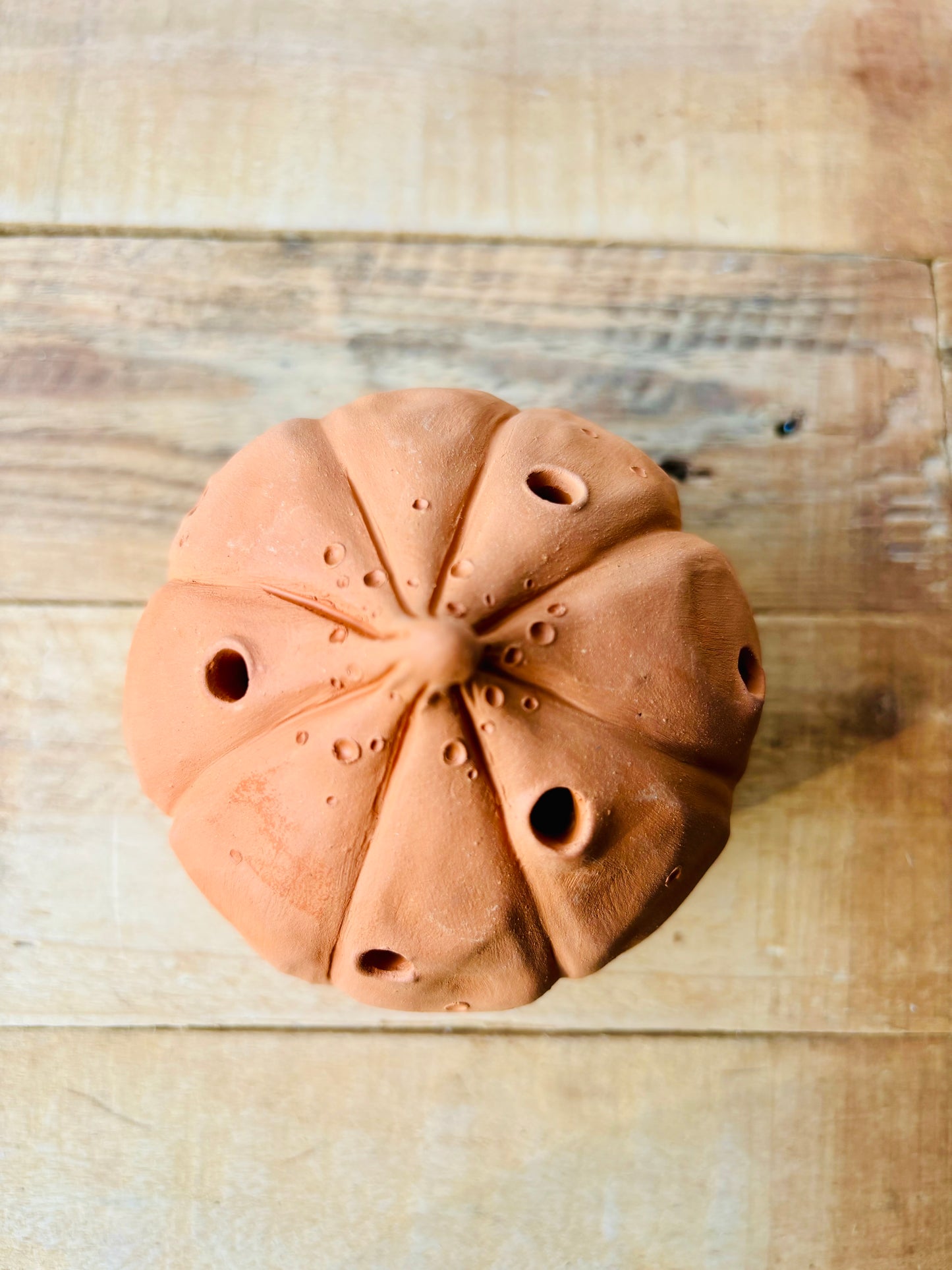 Pumpkin - orange tealight holder