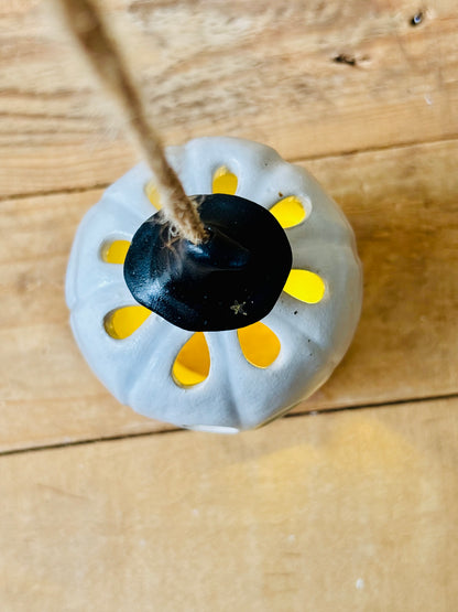 MAXIME FIOLE - photophore suspension blanc et noir
