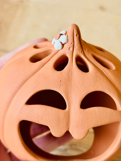 SUZIE - orange tealight holder