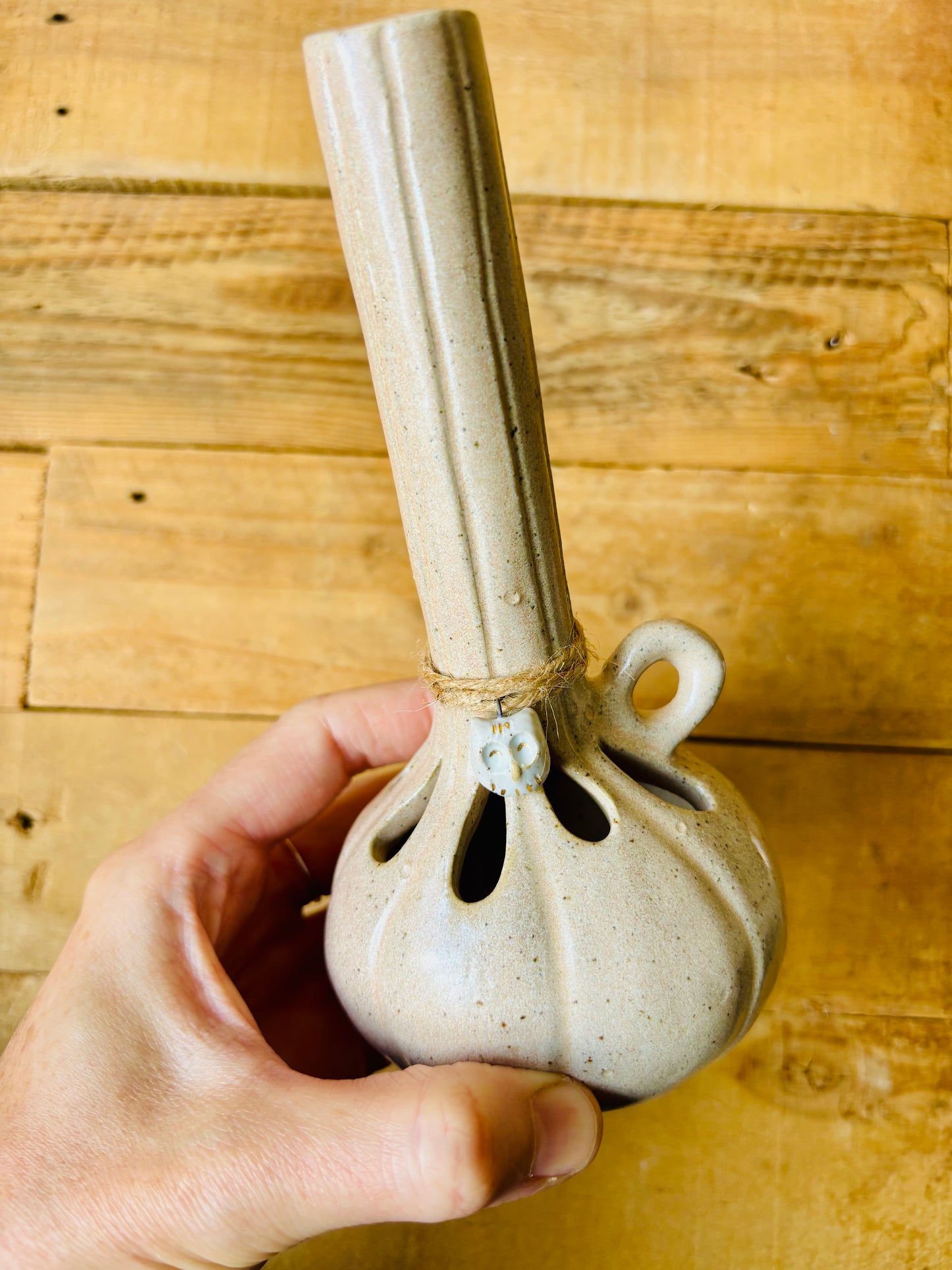 SUZIE - orange tealight holder