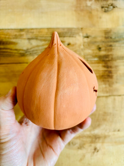 PATRICK - photophore orange imparfait 2