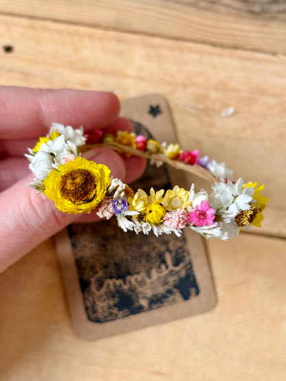 Large wreath of dried flowers - 5