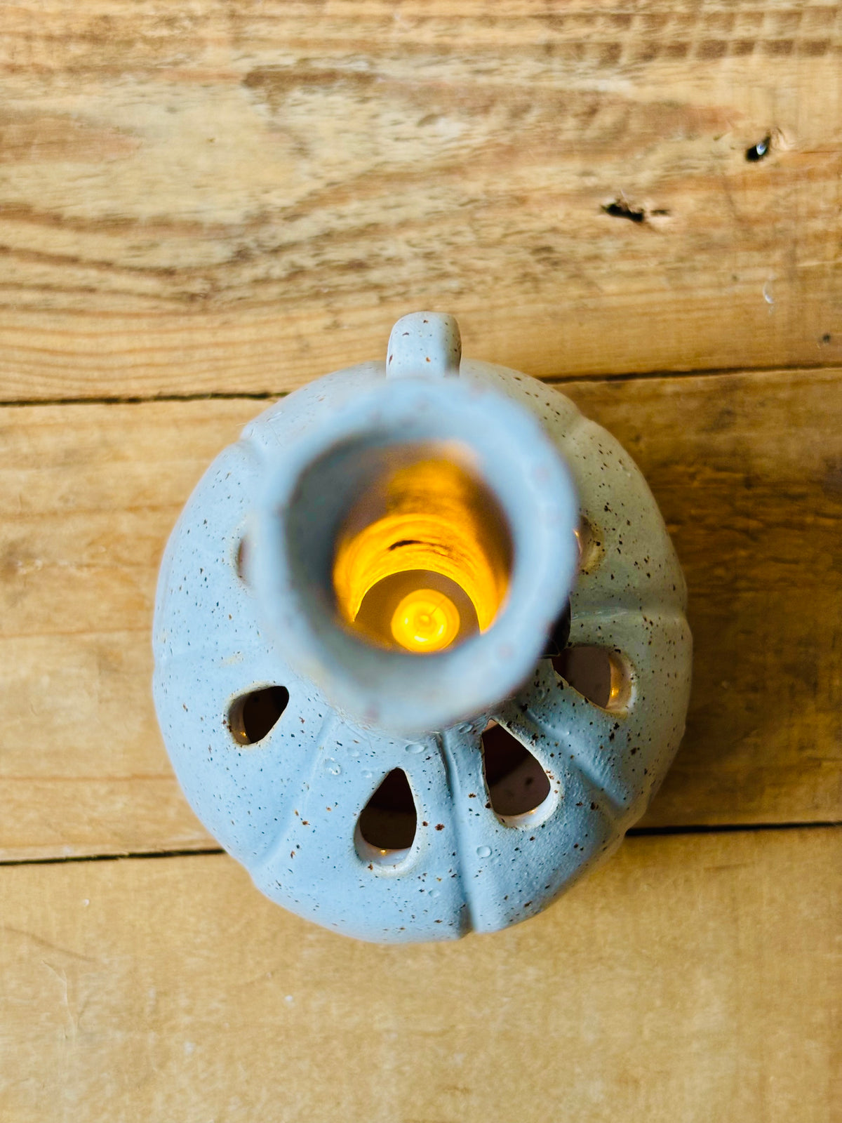 SUZIE - orange tealight holder
