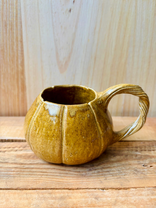 Tasse citrouille brun kaki - 1