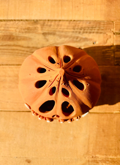 SUZIE - orange tealight holder