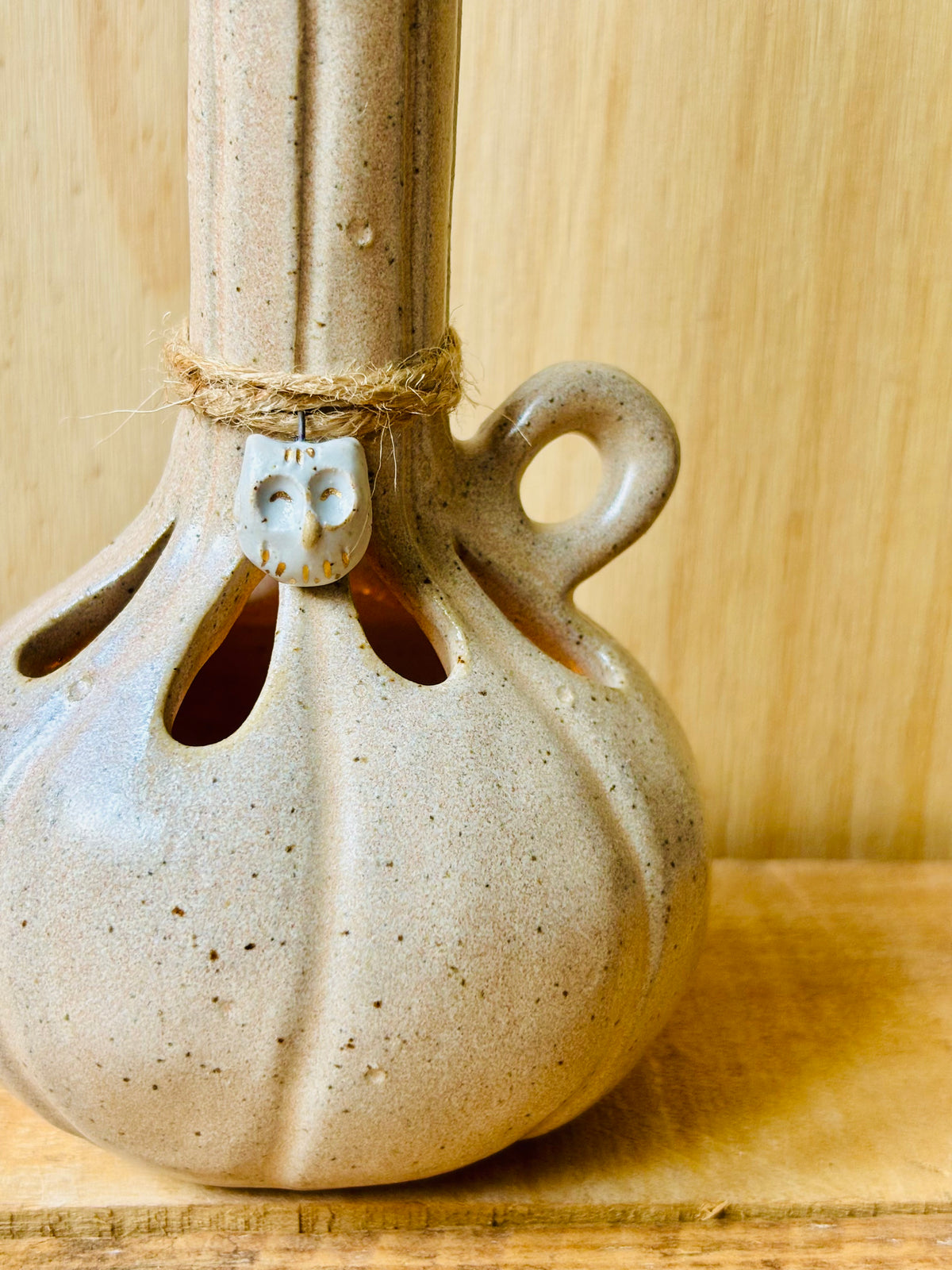 SUZIE - orange tealight holder