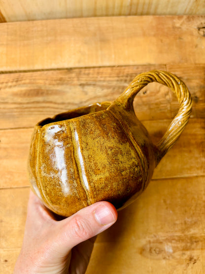Grande tasse citrouille brun kaki - 4