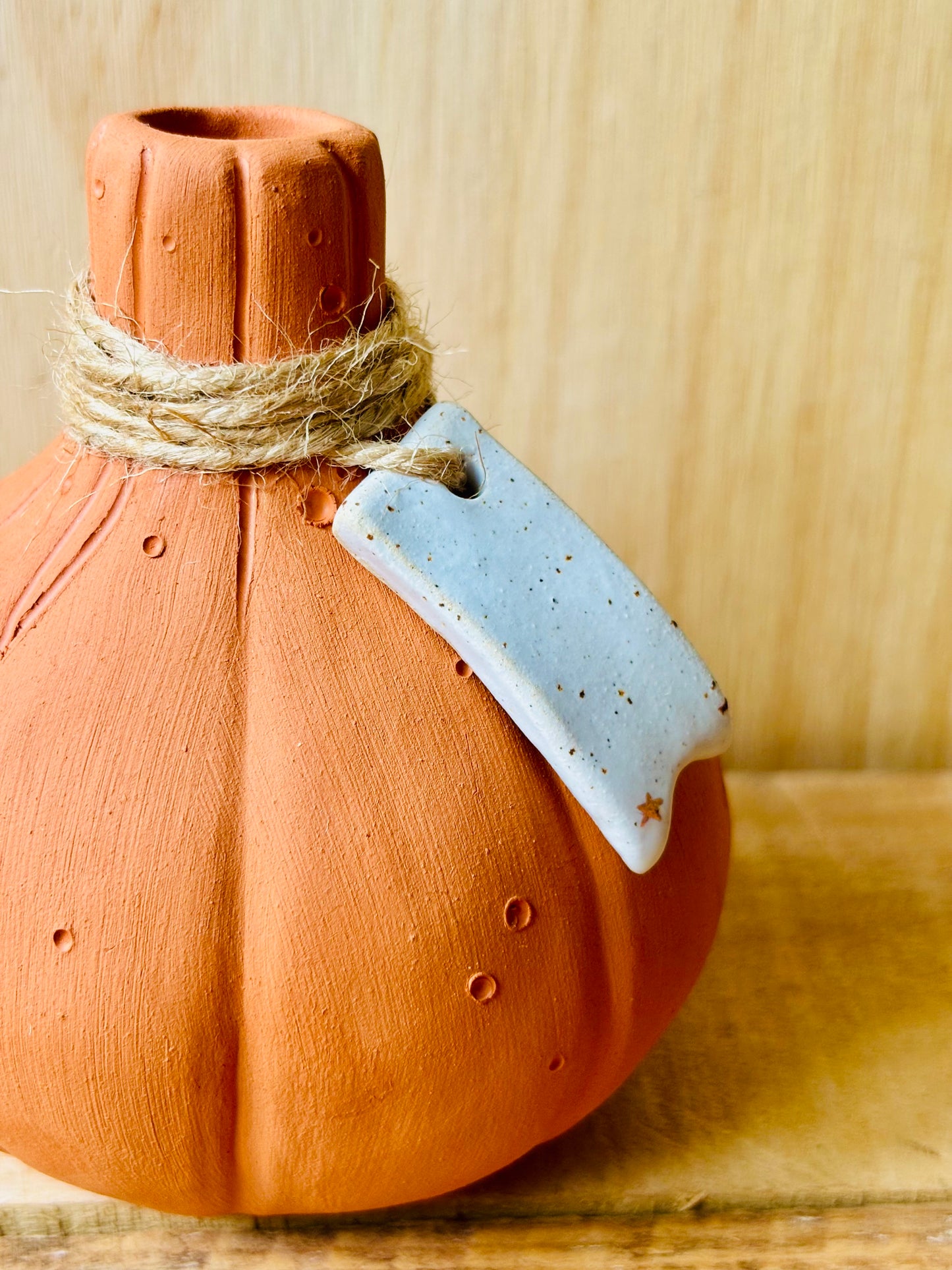 SUZIE - orange tealight holder