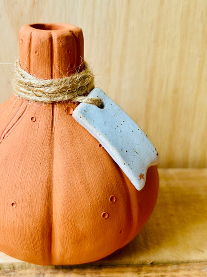 SUZIE - orange tealight holder