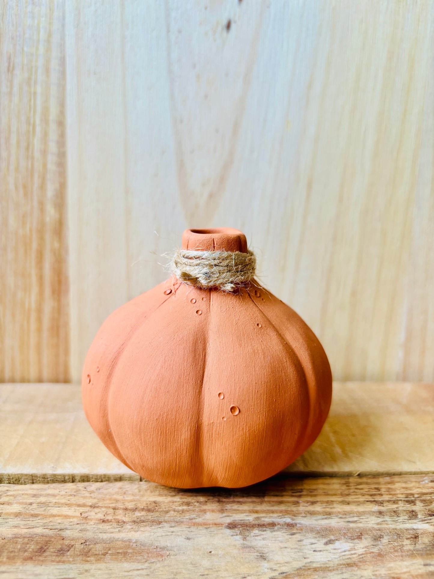 SUZIE - orange tealight holder