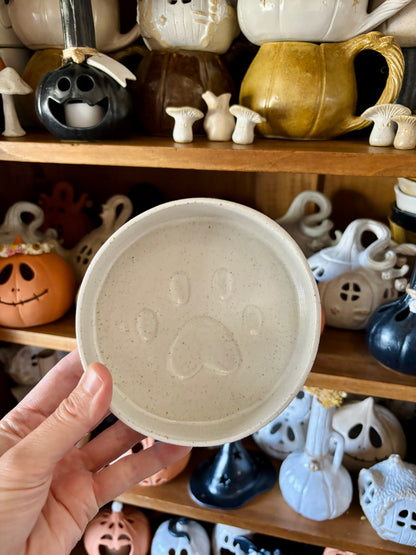 Footprint pattern bowl - in stock
