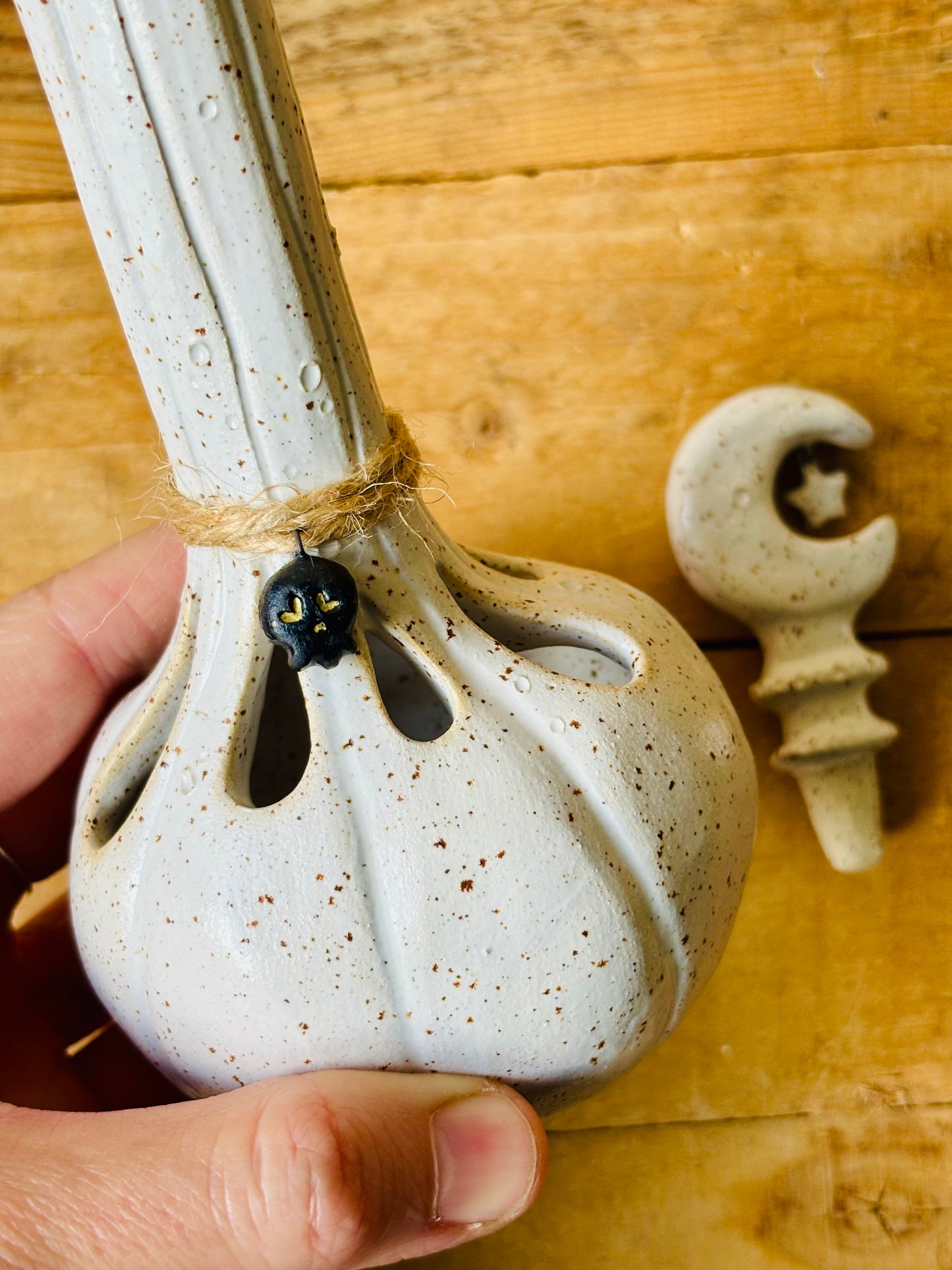 SUZIE - orange tealight holder