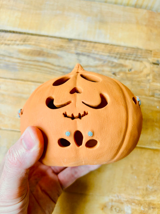 SUZIE - orange tealight holder