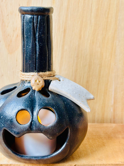 SUZIE - orange tealight holder