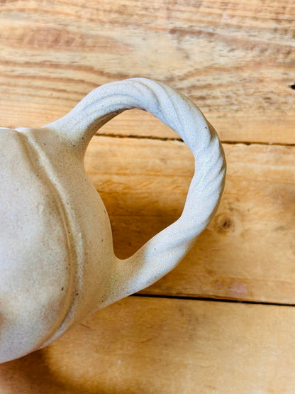 Tasse citrouille beige moucheté