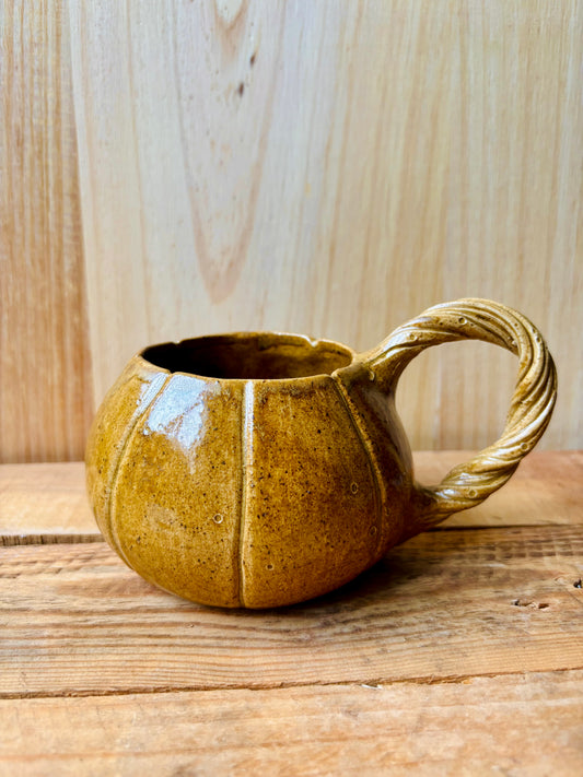 Tasse citrouille brun kaki - 7