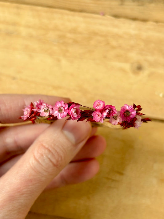 Small wreath of dried flowers - 8