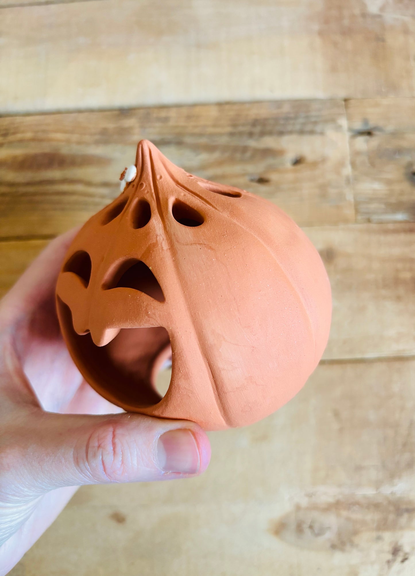 SUZIE - orange tealight holder