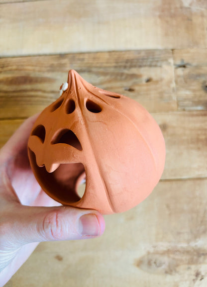 SUZIE - orange tealight holder