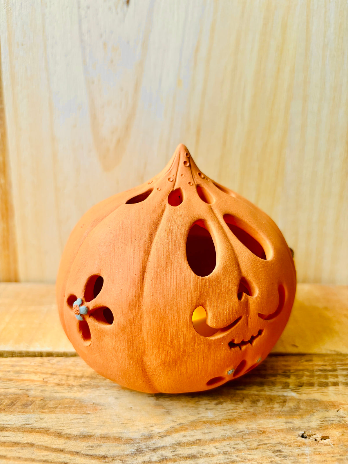 SUZIE - orange tealight holder
