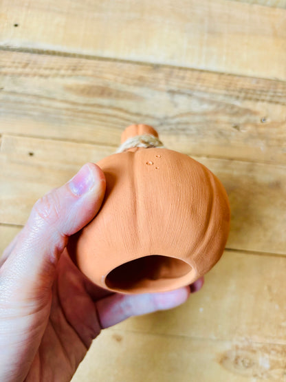 SUZIE - orange tealight holder