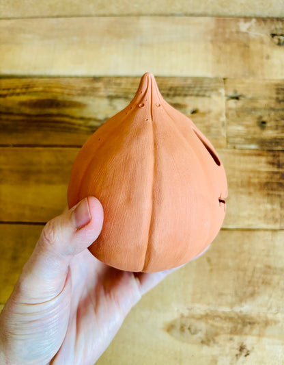 PATRICK - photophore orange imparfait 1