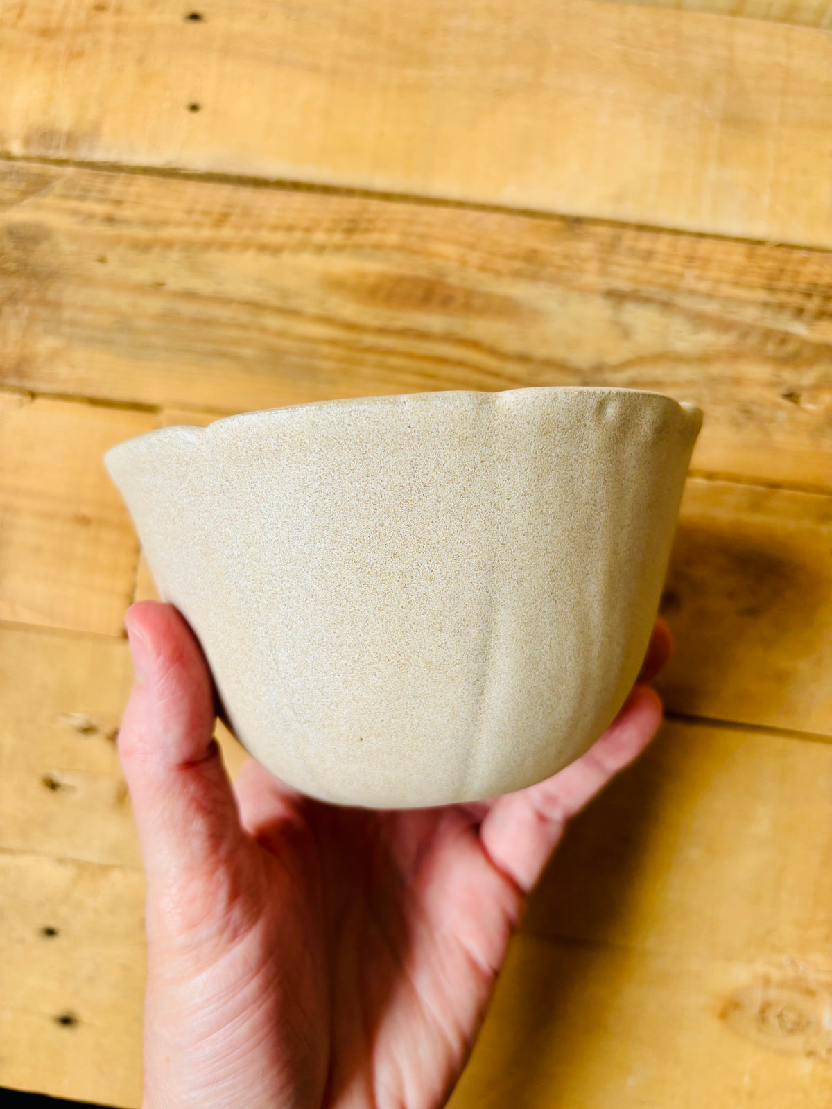 Bol citrouille beige - 1 imparfait