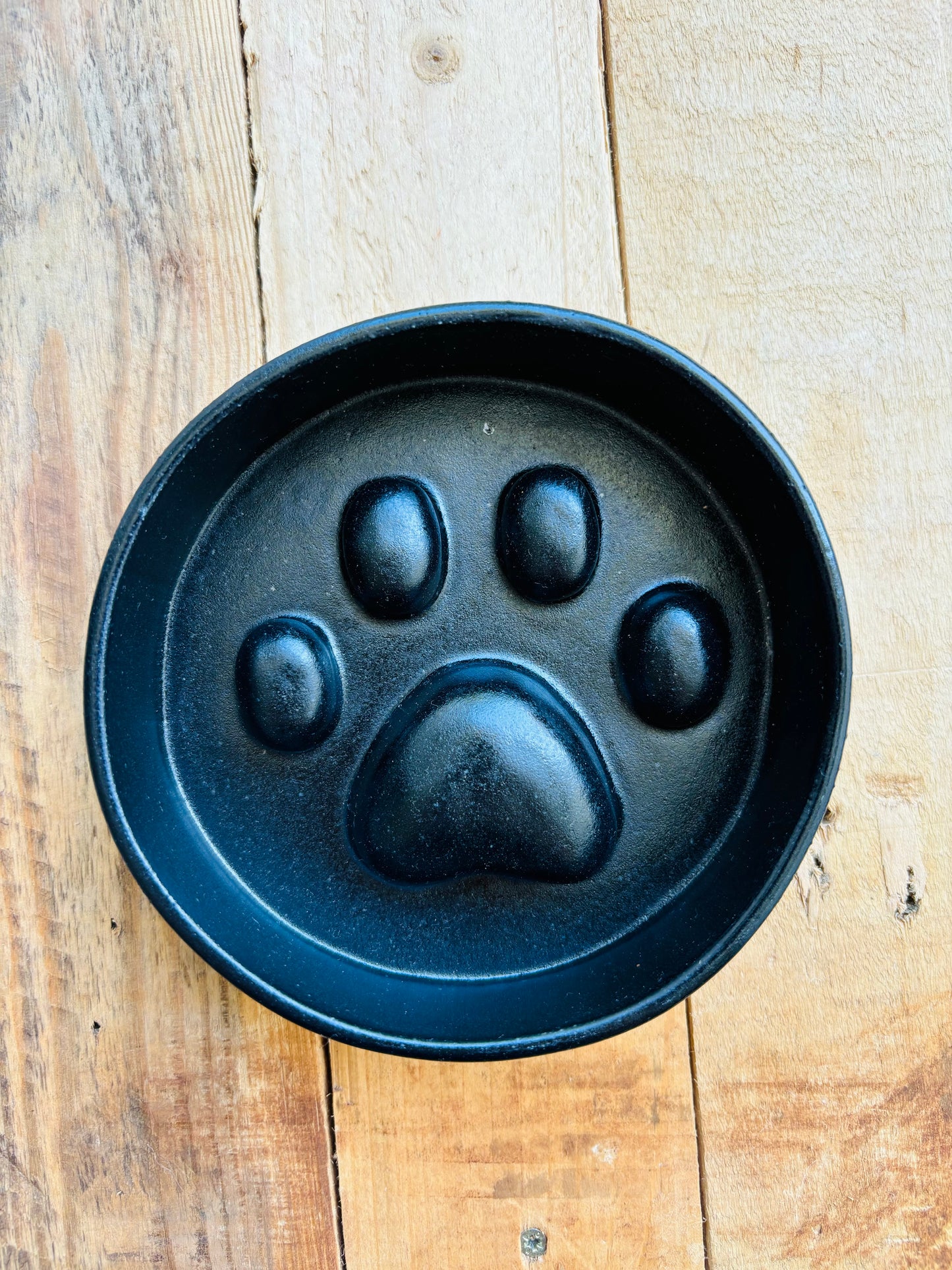 Anti-glutton bowl with paw pattern - in stock