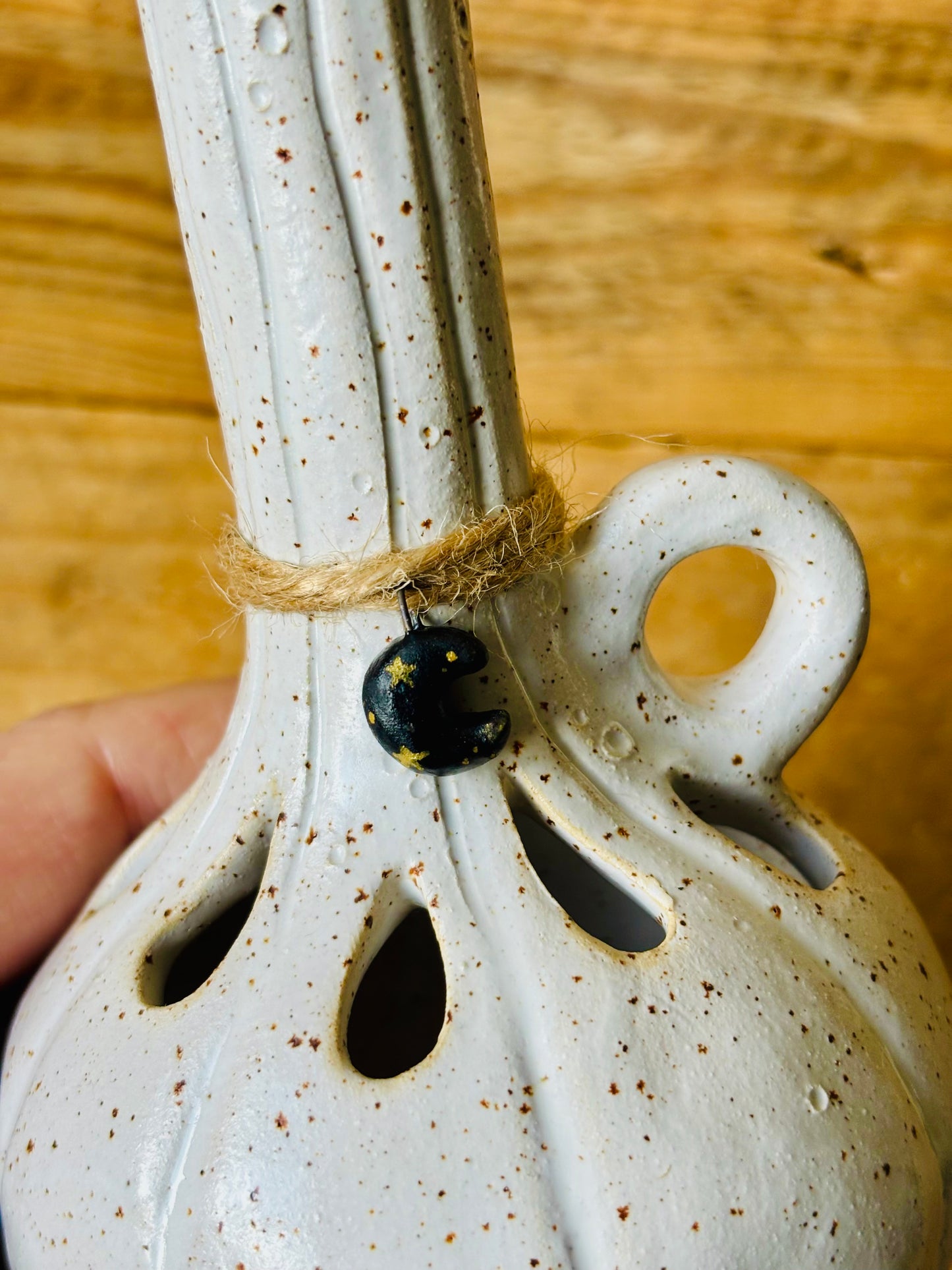 SUZIE - orange tealight holder