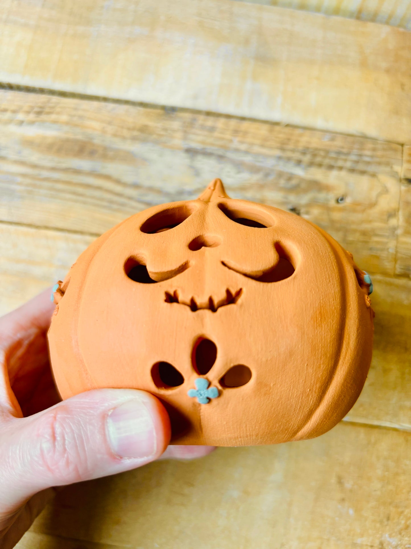 SUZIE - orange tealight holder