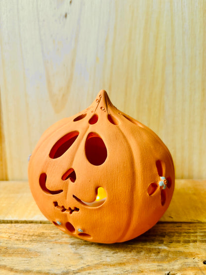 SUZIE - orange tealight holder