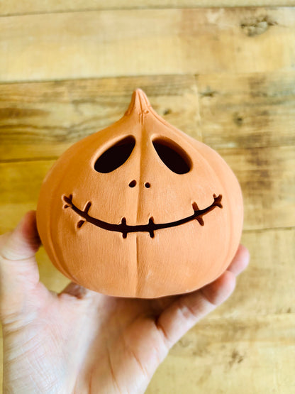 PATRICK - photophore orange imparfait 2