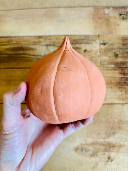 PATRICK - photophore orange imparfait 1