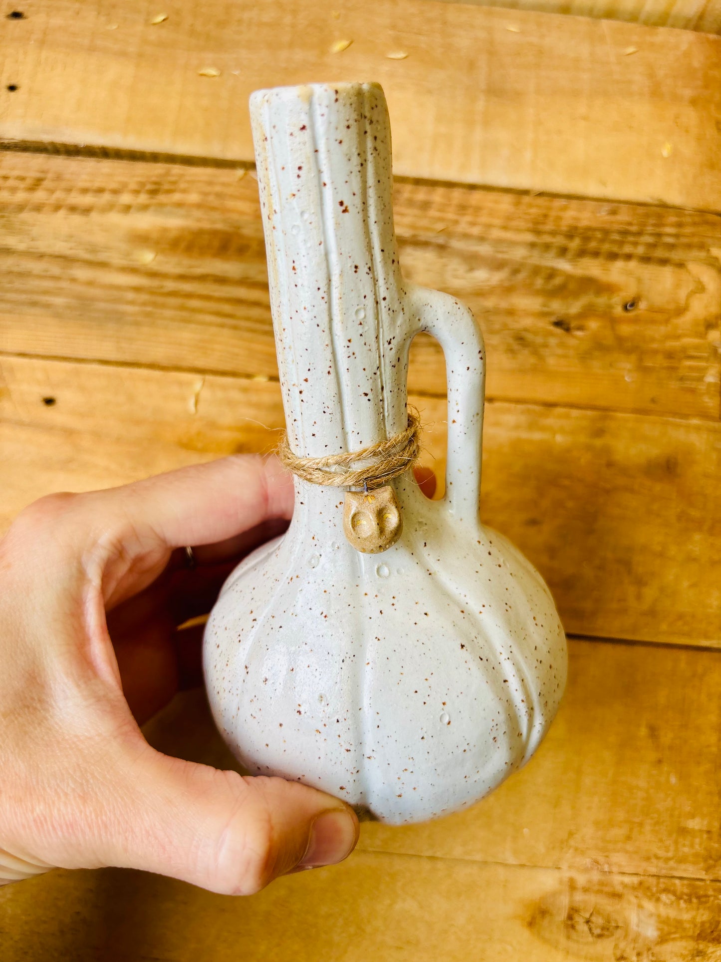 SUZIE - orange tealight holder