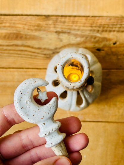 SUZIE - orange tealight holder