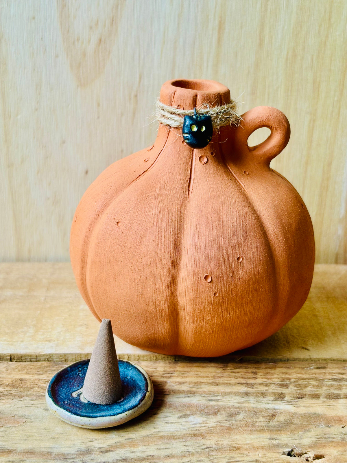 SUZIE - orange tealight holder