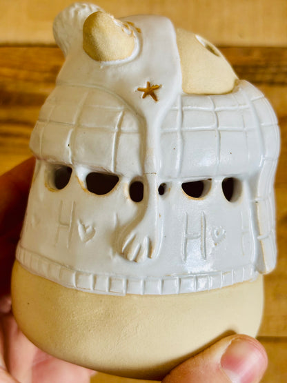 Précommande - Ours polaire - photophore blanc et or 23