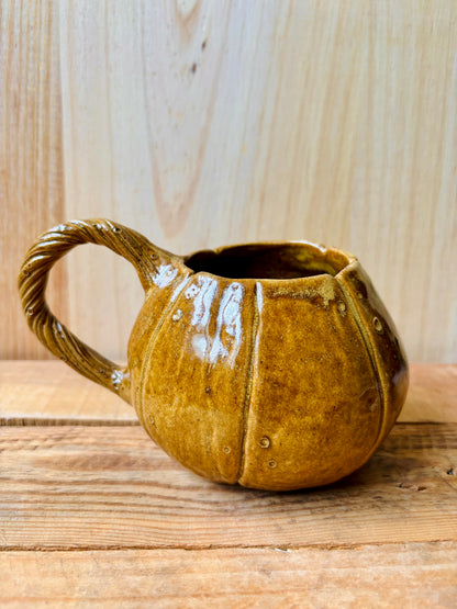 Grande tasse citrouille brun kaki - 4