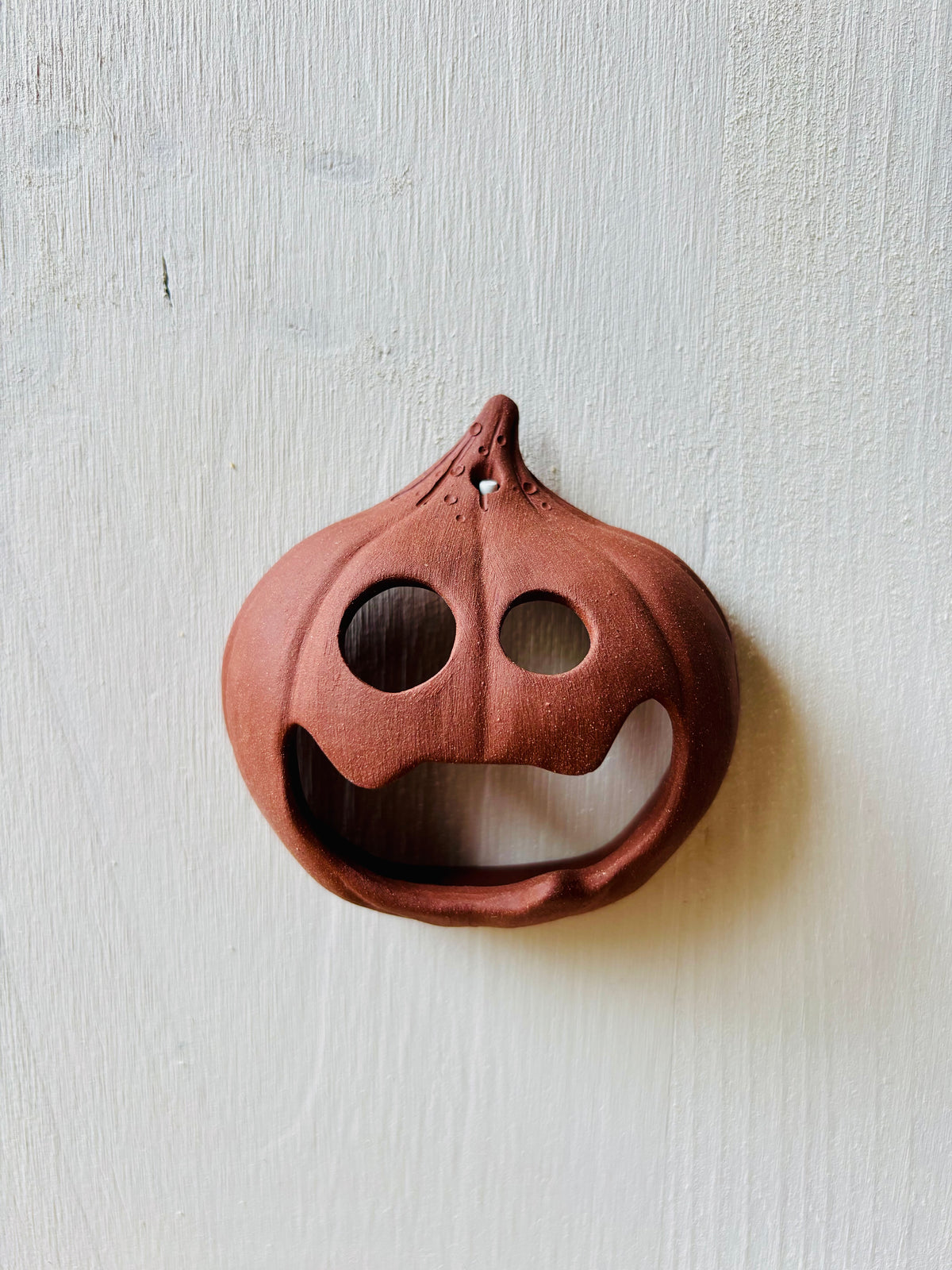 Citrouille murale marron