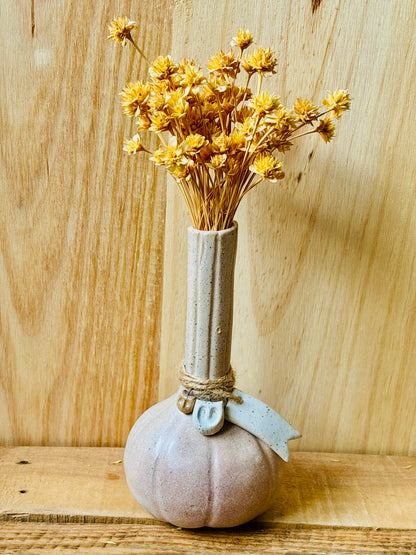 VASE - fiole beige moucheté - 2