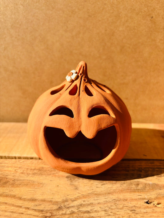 SUZIE - orange tealight holder