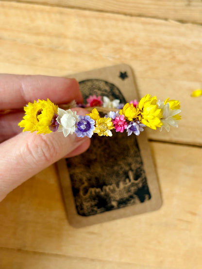 Large wreath of dried flowers - 9