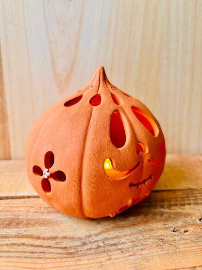 SUZIE - orange tealight holder