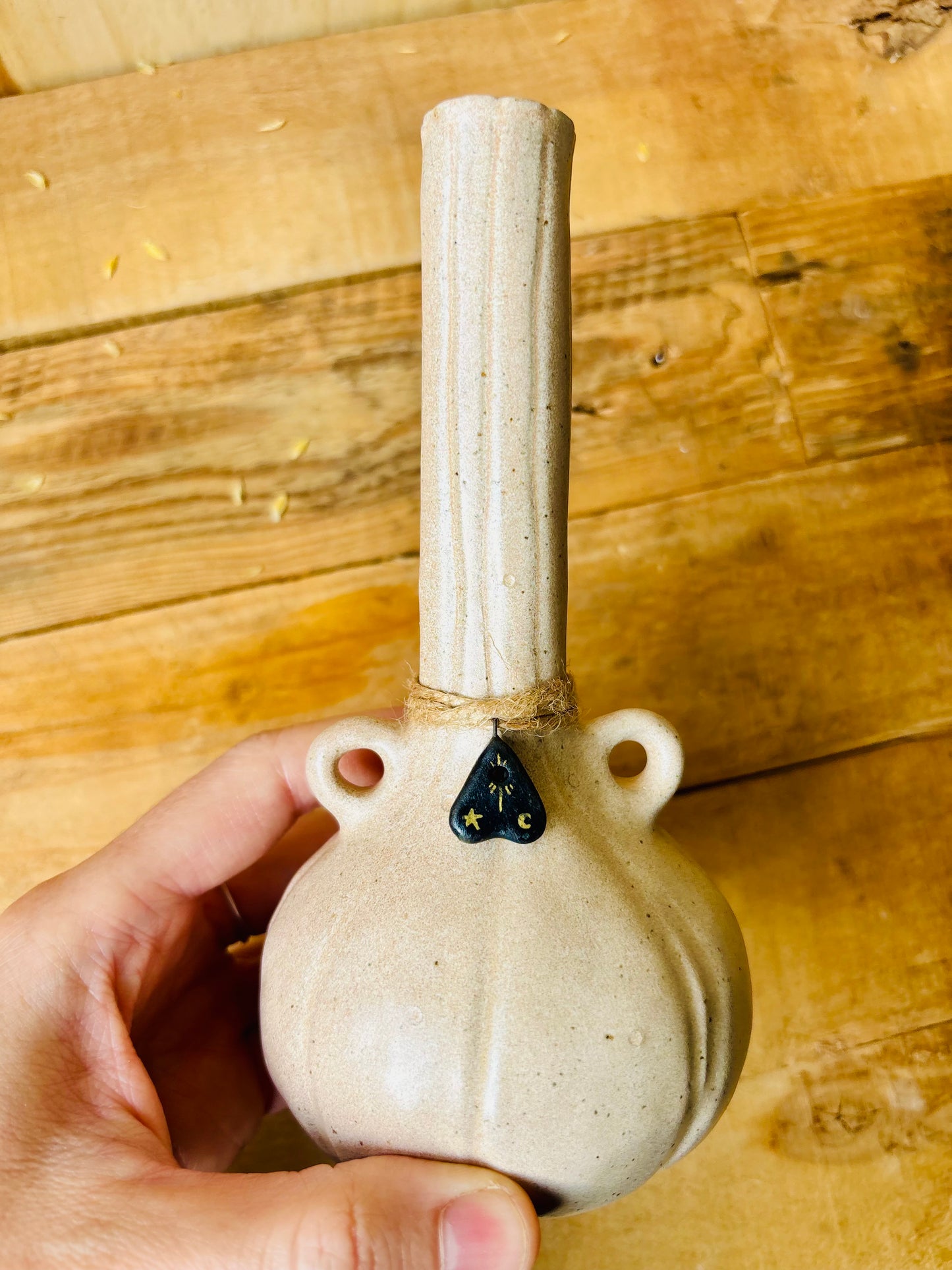 SUZIE - orange tealight holder