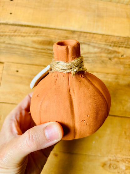 SUZIE - orange tealight holder