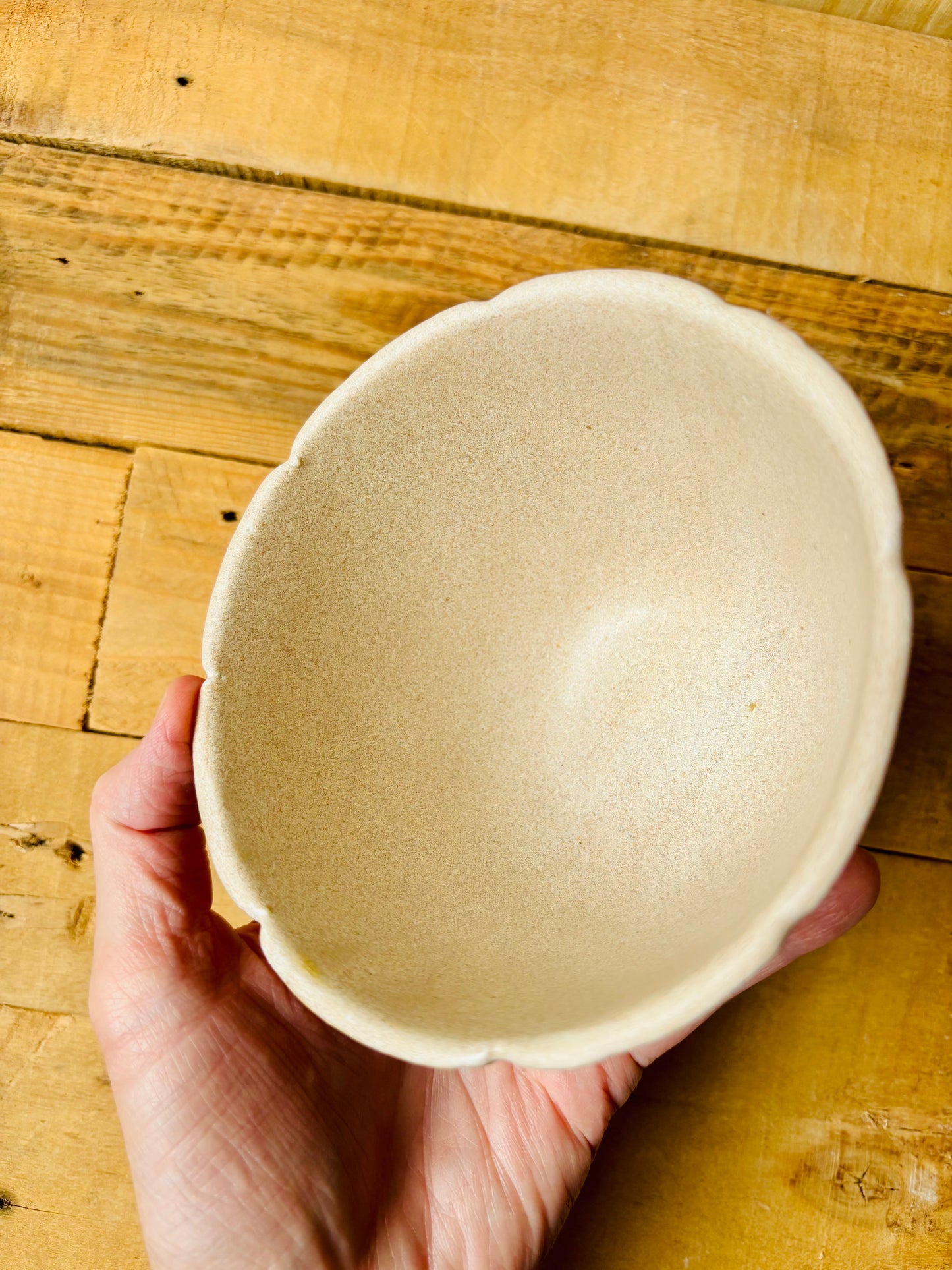 Bol citrouille beige - 1 imparfait
