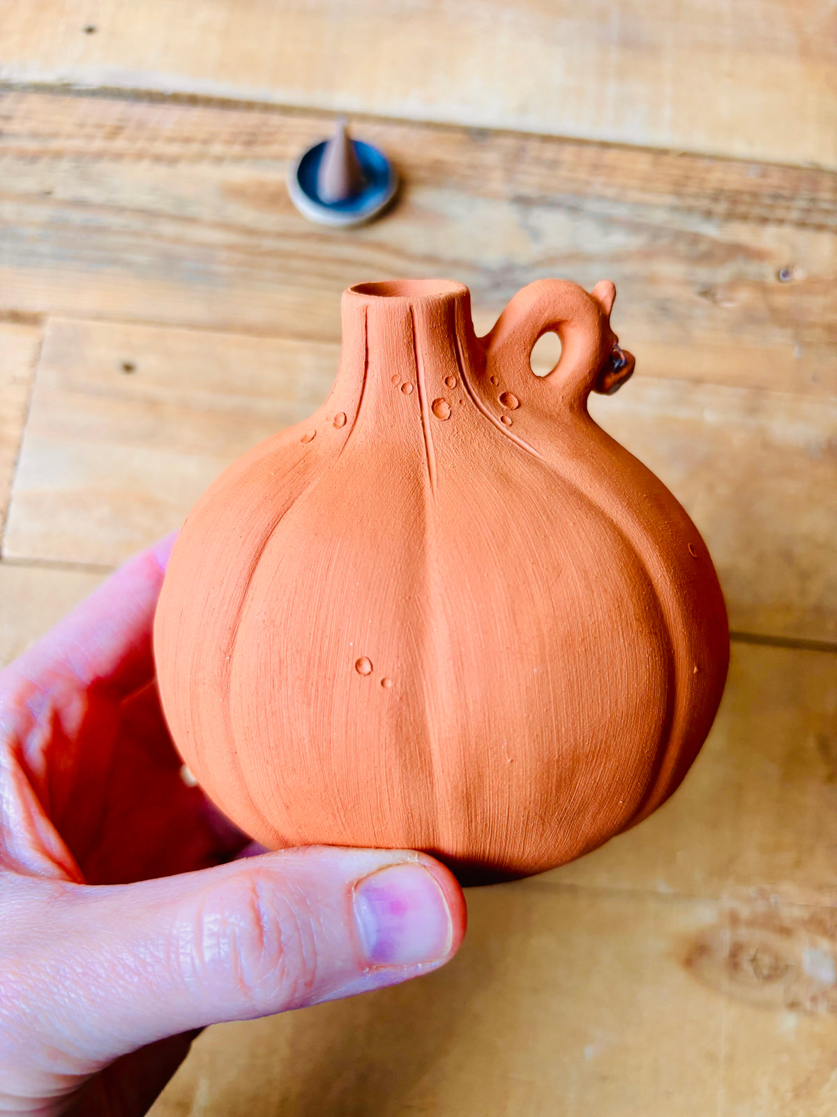 SUZIE - orange tealight holder