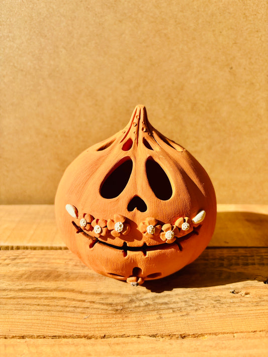SUZIE - orange tealight holder