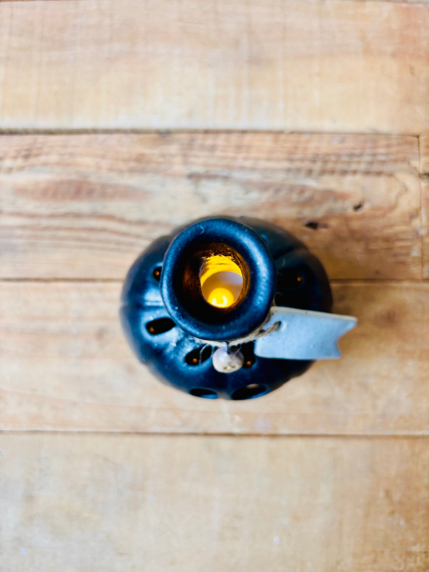 SUZIE - orange tealight holder
