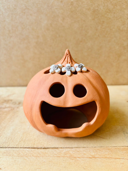 SUZIE - orange tealight holder